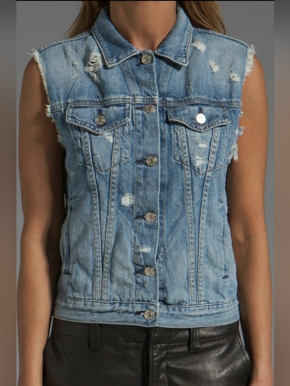 Denim Vest